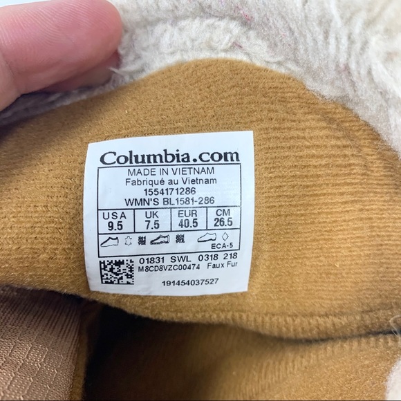 Columbia Ice Maiden II Waterproof Winter Boots 9.5 - Picture 10 of 12